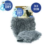 Gant de brossage en microfibre pour chien, 24 x 18 cm – Royal Dry – Image 2