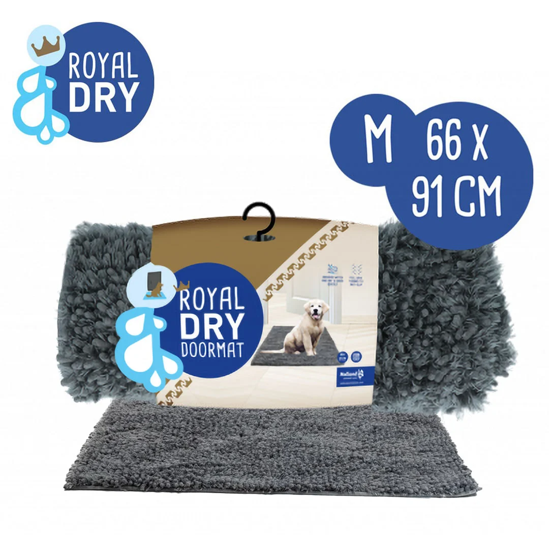 Paillasson pour chien en microfibre absorbante, 66 x 91 cm – Royal Dry – Image 1