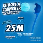 Balle pour chien en caoutchouc recyclé, rebondissante, 2 pièces – Chuckit! Rebounce Fetch Ball M – Image 4