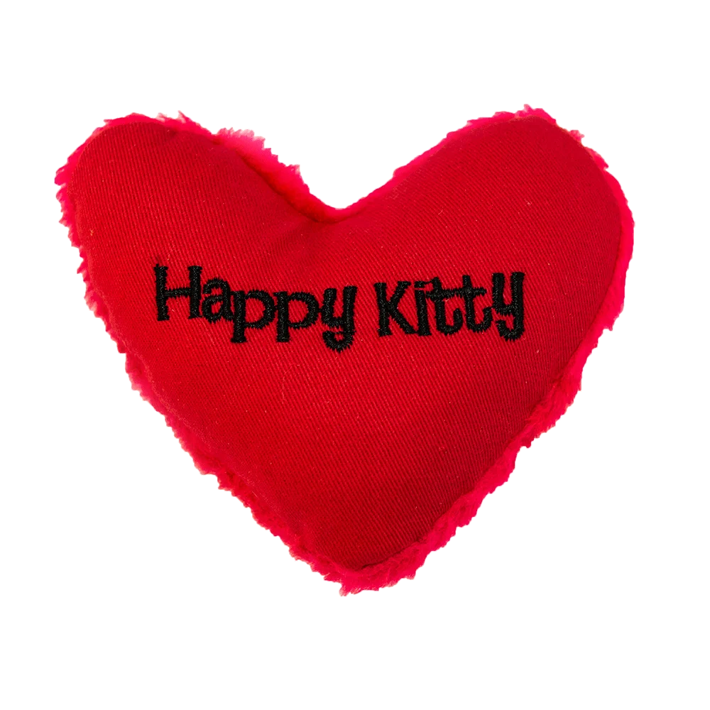 Cœur ludique pour chat à l’herbe à chat, 10 cm – Yeowww! Hearrrt Attack – Image 3