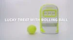 Distributeur de friandises pour chien avec télécommande en forme de balle – AFP Interactives - Lucky Treat with Rolling Ball – Image 6