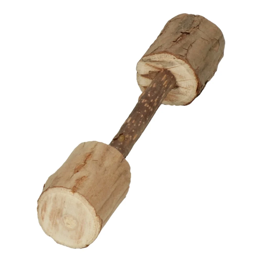 Haltère en bois pour chat avec MADNIP – Addicted! Wood Dumbell – Image 2