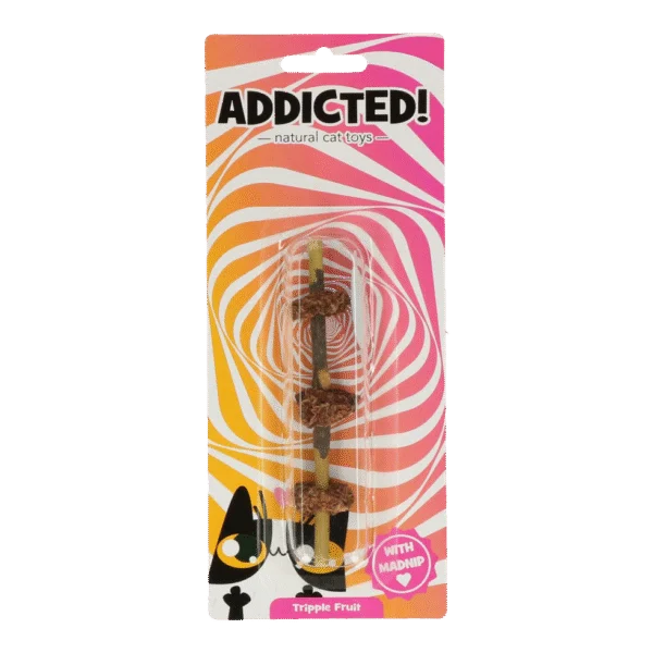 Jouet pour chat avec MADNIP – Addicted! Triple Fruit