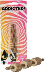 Jouet en bois pour chat avec MADNIP – Addicted! Triple Wood
