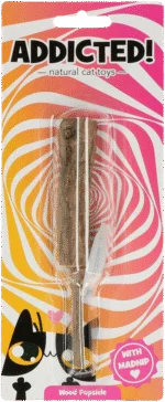 Jouet en bois pour chat en forme de glace avec MADNIP – Addicted! Wood Popsicle – Image 4