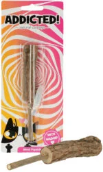 Jouet en bois pour chat en forme de glace avec MADNIP – Addicted! Wood Popsicle