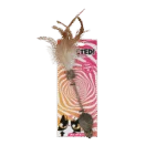 Canne à pêche pour chat avec souris, plumes et MADNIP – Addicted! Stick with Mouse & Feathers