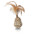 Jouet culbuto en bois pour chat avec plumes et MADNIP – Addicted! Wooden Wobbler with Feathers – Image 2