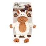 Jouet pour chien en fausse polaire avec grand couineur, 30 x 24 x 8,5 cm – AFP Lambswool - Cuddle Paunchy – Image 2