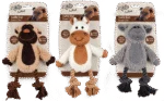 Peluche pour chien avec corde à tirer et couineur – AFP Lambswool - Cuddle Knot