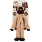 Peluche pour chien avec corde dentaire et couineur, 43 x 16 x 6,5 cm – AFP Lambswool - Cuddle floppers – Image 4
