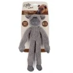 Peluche pour chien avec corde dentaire et couineur, 43 x 16 x 6,5 cm – AFP Lambswool - Cuddle floppers – Image 2