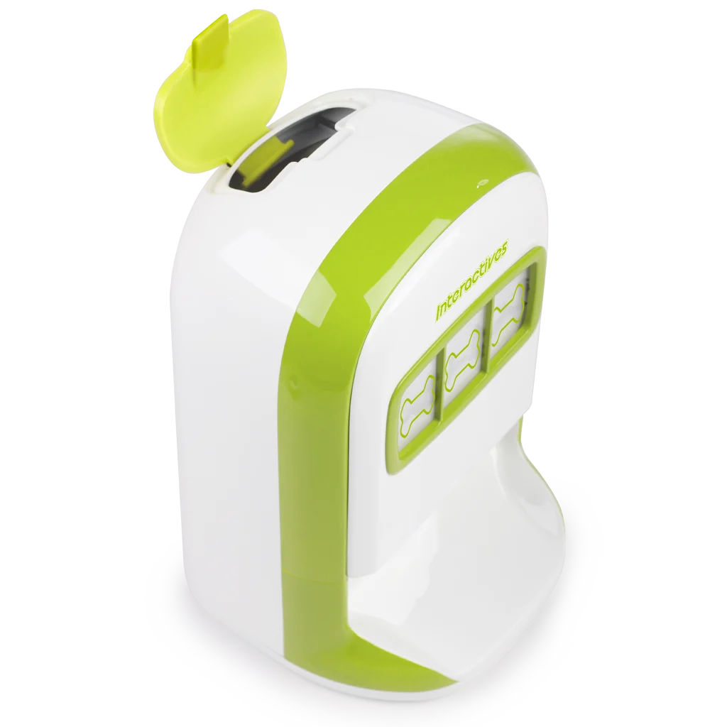 Distributeur de friandises pour chien avec télécommande en forme de balle – AFP Interactives - Lucky Treat with Rolling Ball – Image 3
