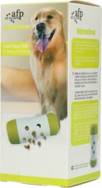 Distributeur de friandises pour chiens à débit réglable, 15,5 x ø 6 cm – AFP Interactives - Treat Frenzy Roll – Image 4