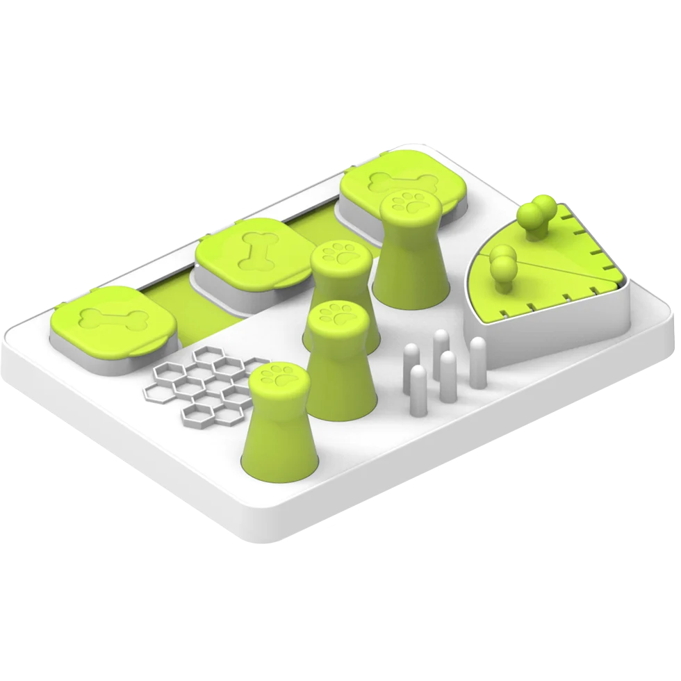 Puzzle pour chien avec éléments coulissants et rabattables – AFP Interactives - Enjoy The Meal – Image 3