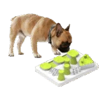 Puzzle pour chien avec éléments coulissants et rabattables – AFP Interactives - Enjoy The Meal – Image 2