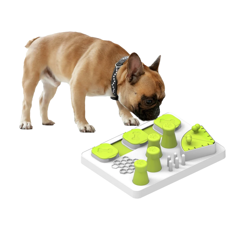 Puzzle pour chien avec éléments coulissants et rabattables – AFP Interactives - Enjoy The Meal – Image 2