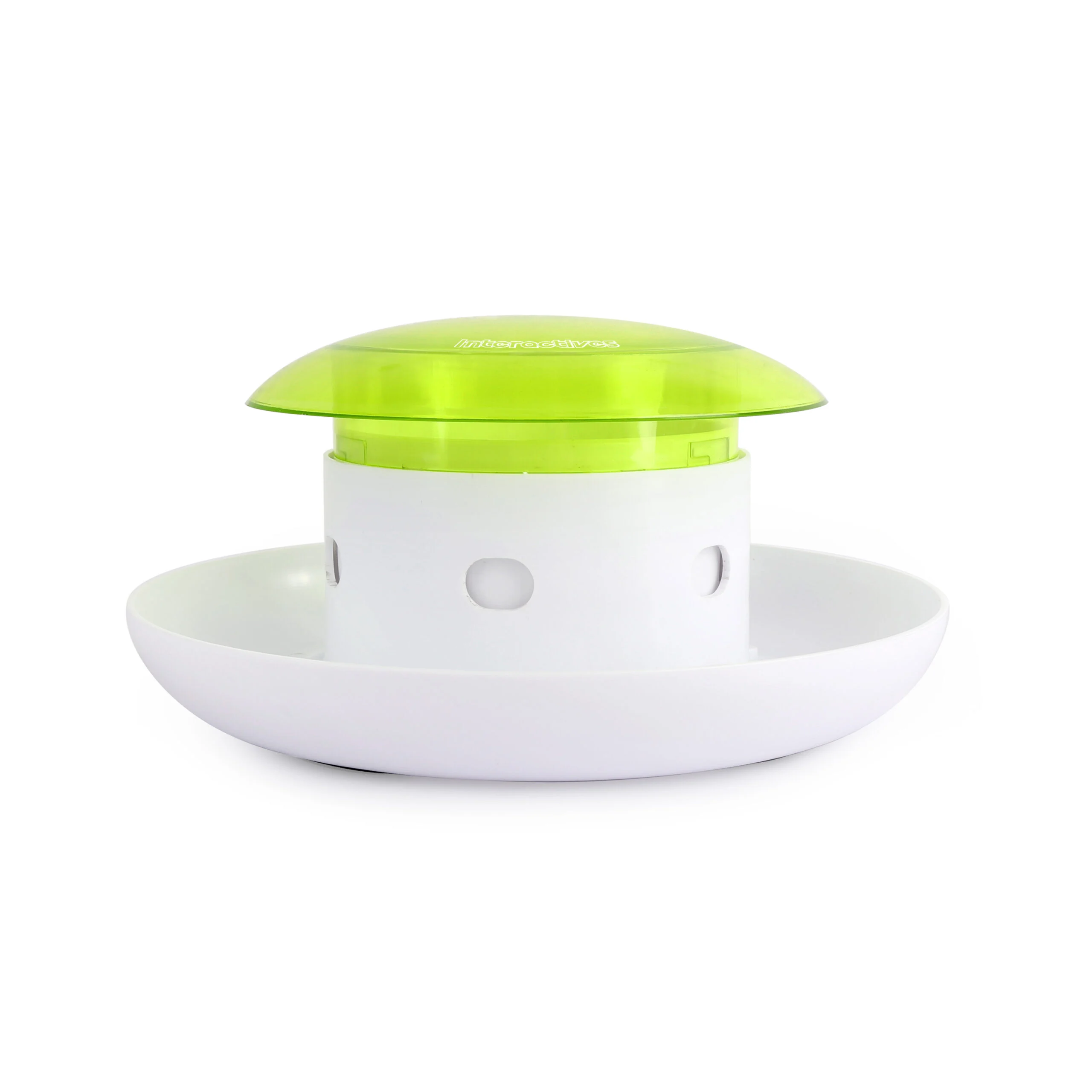 Distributeur de nourriture pour chiens à bouton poussoir avec réceptacle – AFP Interactives Push 4 Meal Dispener – Image 2
