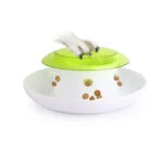 Distributeur de nourriture pour chiens à bouton poussoir avec réceptacle – AFP Interactives Push 4 Meal Dispener – Image 3