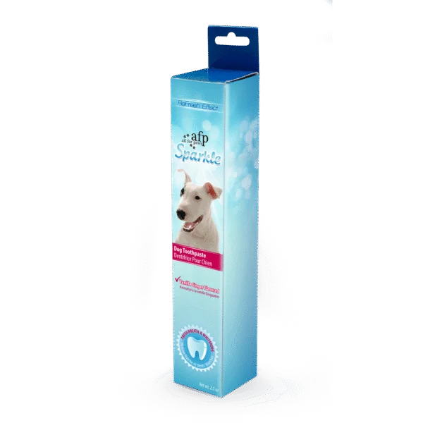 Dentifrice pour chien à la vanille et au gingembre, 60 g – AFP Sparkle Toothpaste