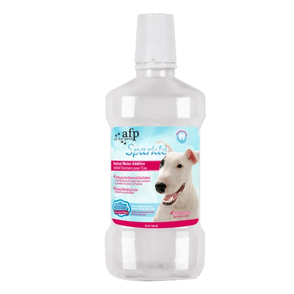 Additif pour l’eau de boisson des chiens, 475 ml – AFP Sparkle Dental Water Additive