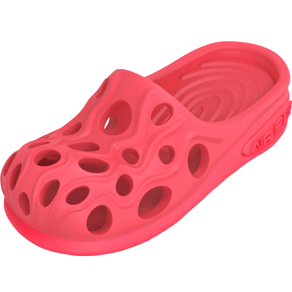 Jouet à mâcher en caoutchouc en forme de pantoufle avec couineur à ultrasons, M 14,5 x 7 cm – AFP Doggies' Shoes - Air Pups Slipper – Image 2