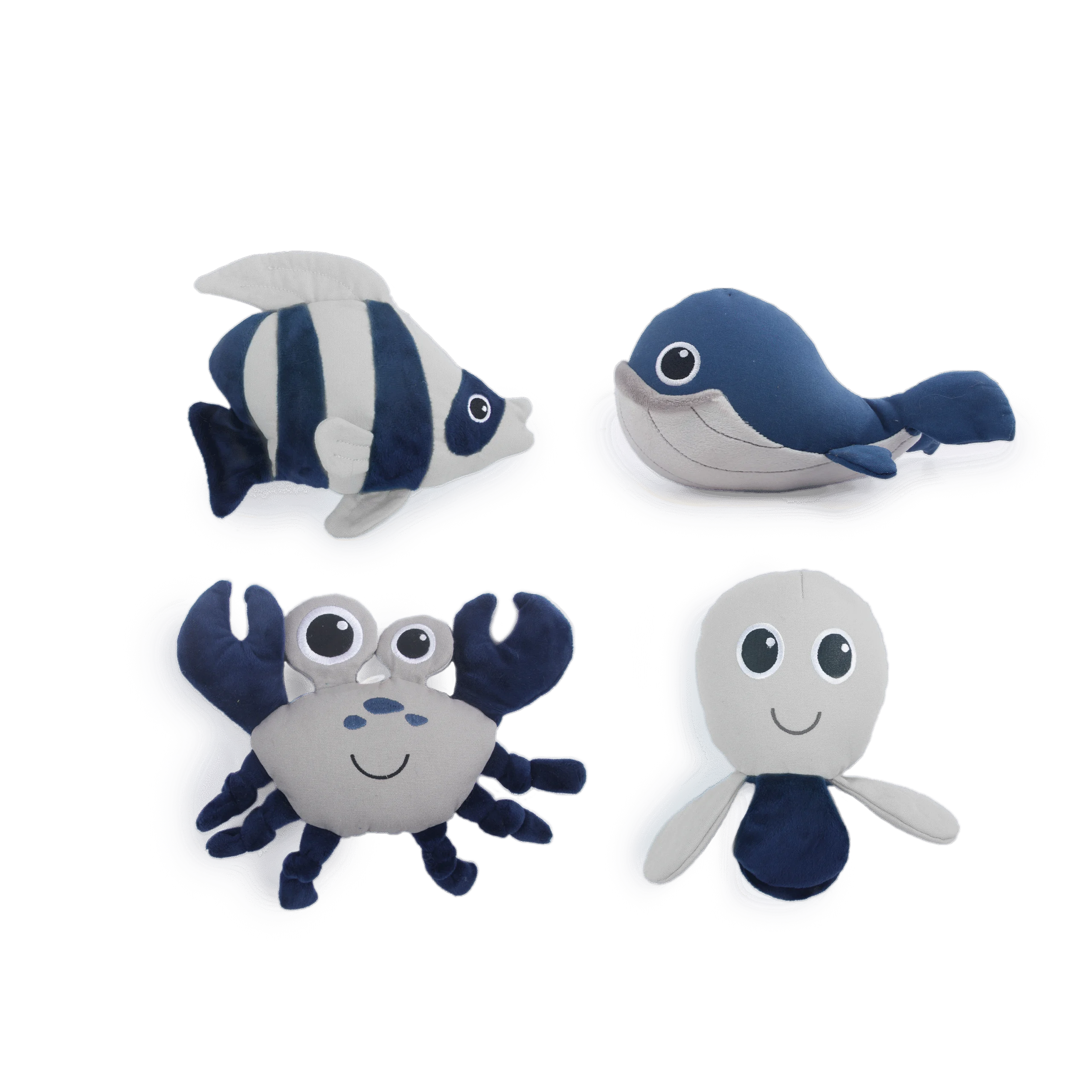 Présentoir de jouets pour chien avec peluches, 12 pièces – AFP Treasure Box Sea Life – Image 2