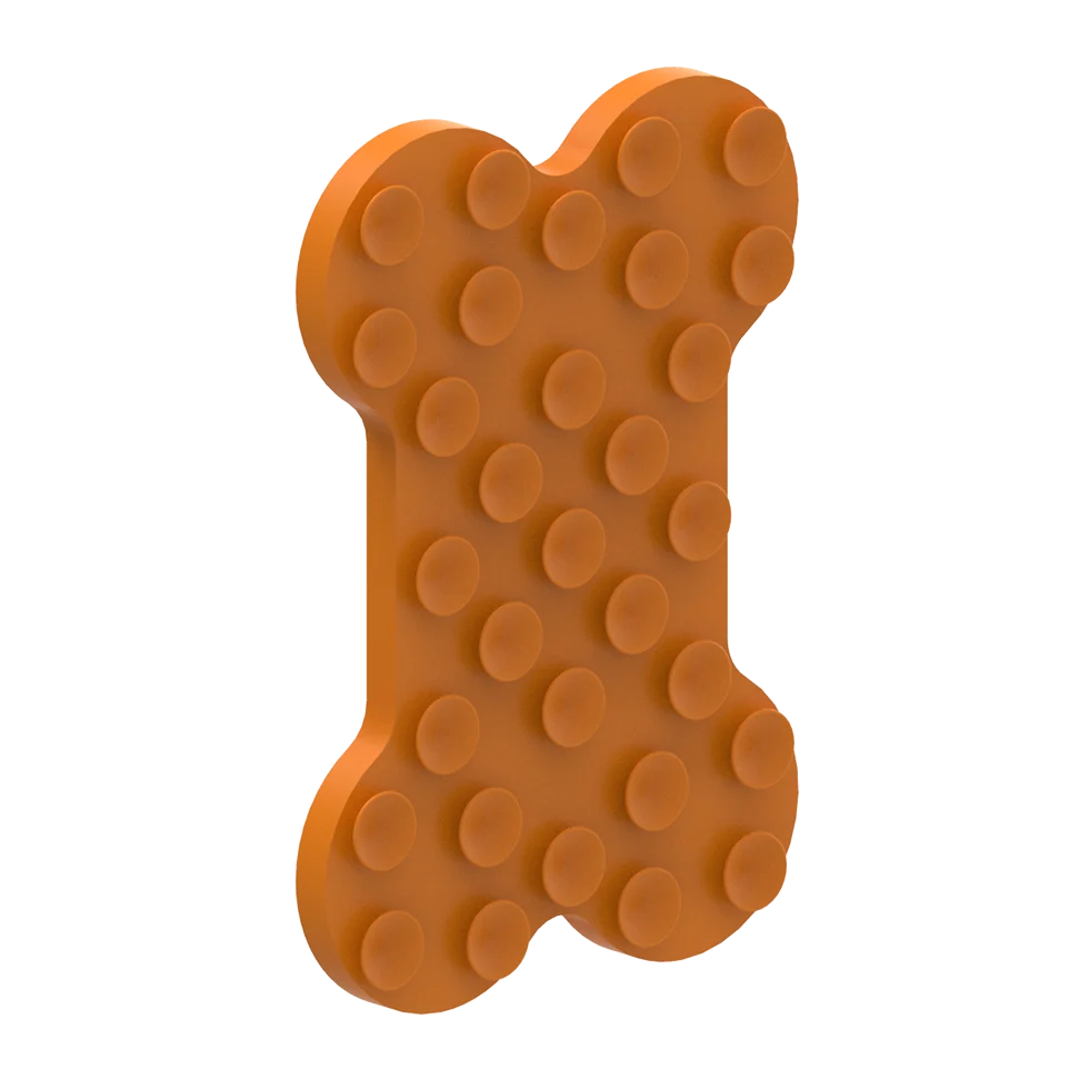Tapis de léchage pour chien avec relief et ventouses, 28 x 19 cm – AFP Bone Appetit - Tasty Bone Lick Mat L – Image 5