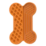 Tapis de léchage pour chien avec relief et ventouses, 28 x 19 cm – AFP Bone Appetit - Tasty Bone Lick Mat L – Image 2