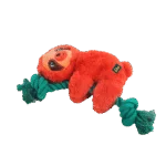 Peluche pour chien avec corde à mâcher et couineur, 31 x 17,5 x 6 cm – AFP Safari - Rope Cuddle paresseux – Image 2
