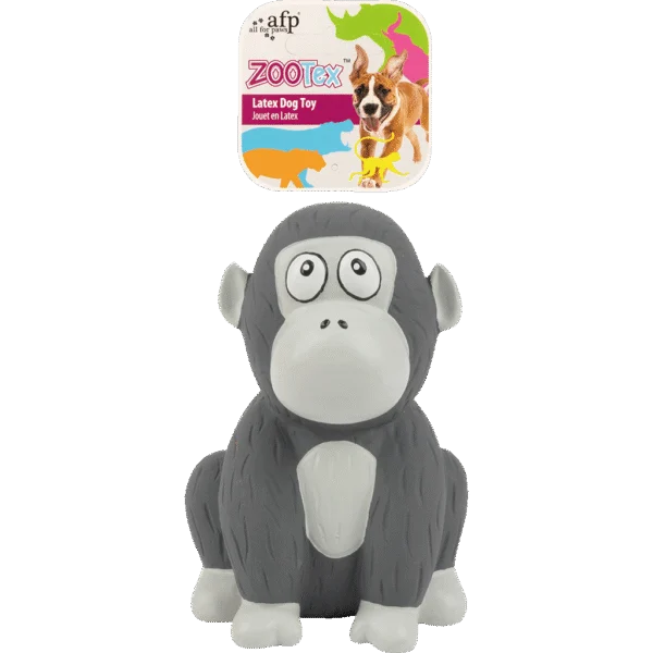 Jouet pour chien en latex avec couineur – AFP ZooTex Gorilla Jack