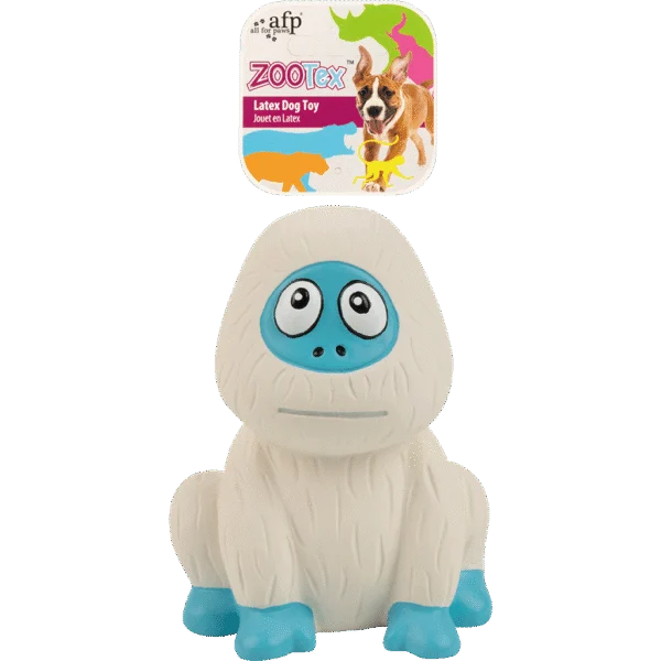 Jouet pour chien en latex avec couineur – AFP ZooTex Yolanda the Yeti
