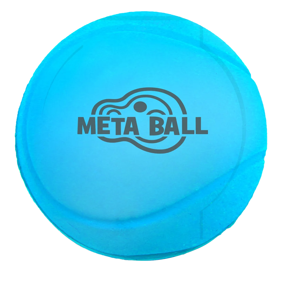 Balle pour chien en caoutchouc avec cliquetis, ø 6,3 cm – AFP Meta Ball Bounce & Rattle Ball – Image 2