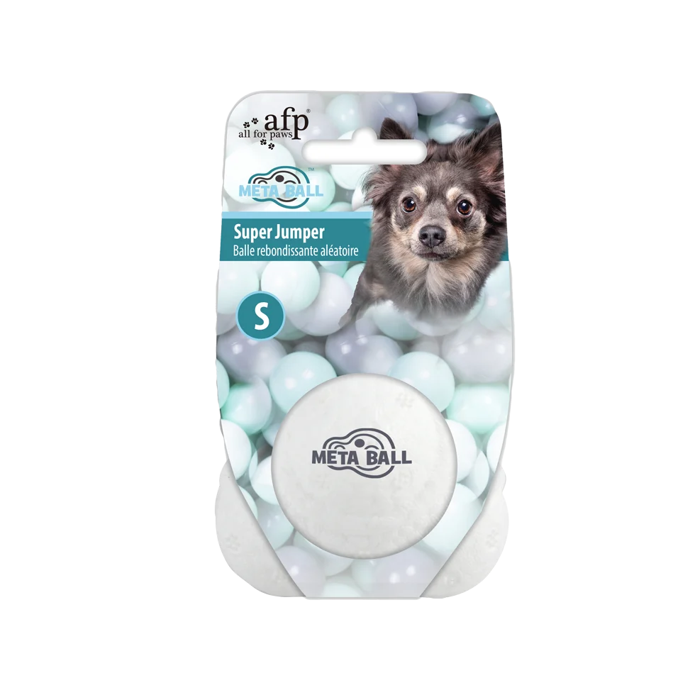 Balle rebondissante flottante pour chien, S, ø 6,3 cm – AFP Meta Ball Super Jumper – Image 1