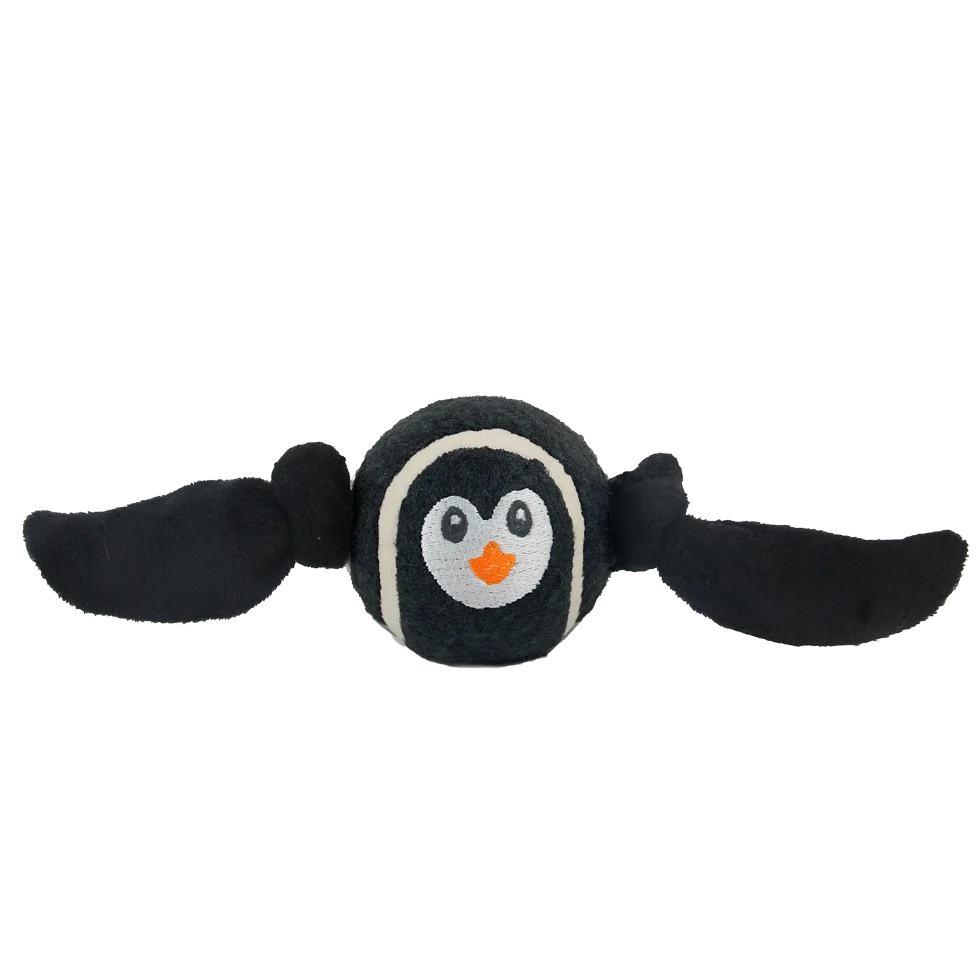 Balle pour chien pingouin avec ailes souples, 20 x 14 x 1,5 cm – AFP Meta Ball Ball Pinguin – Image 2