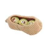 Ensemble de balles pour chien dans une cosse de cacahuète, 3 balles avec couineur, ø 6,3 cm – AFP Meta Ball Ball Set w/ Peanut pod – Image 2