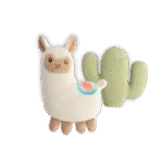Set de jouets pour chiot avec peluche et couineurs, 2 pièces – AFP Little Buddy 2-Pack Toy Fiesta – Image 2