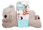 Peluche ours chauffante pour chien avec poche thermique – AFP Little Buddy - Warm Bear