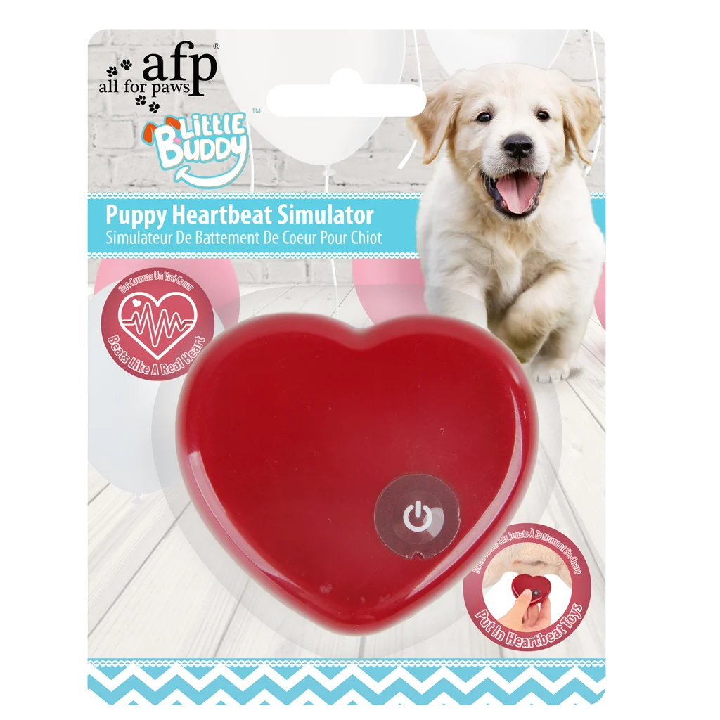 Cœur de remplacement à battements simulés – AFP Little Buddy Puppy Heartbeat Simulator – Image 1