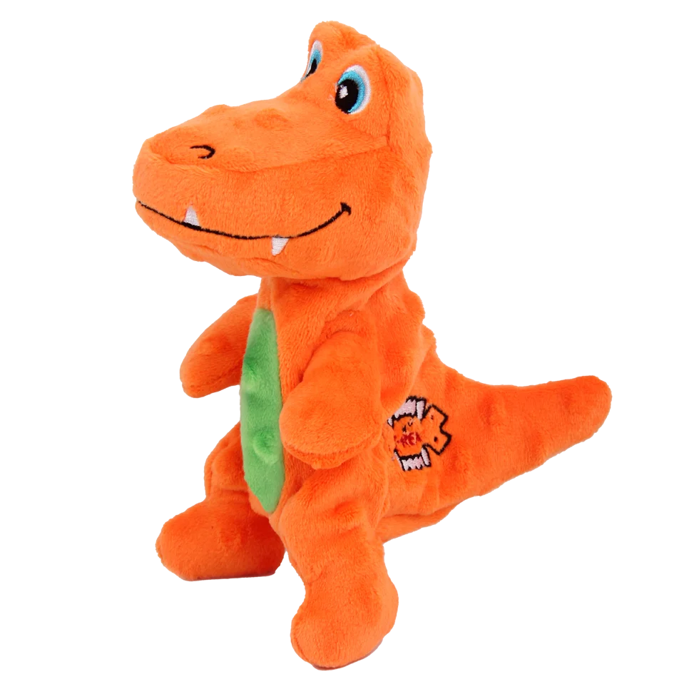 Peluche pour chien avec couineur et papier bruissant, env. 18 cm – AFP My T-Rex Tim the Mini T-Rex S – Image 2