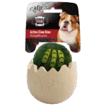 Jouet pour chien avec compartiment à friandises, 8 x 8 x 10,3 cm – AFP My T-Rex Dino Claw