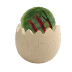Jouet pour chien avec compartiment à friandises, 8 x 8 x 10,3 cm – AFP My T-Rex Paw Scratch Dino – Image 2