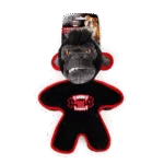 Peluche pour chien avec couineur et bord effet caoutchouc, env. 24 cm – AFP My T-Rex Mighty Monkey