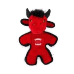 Peluche pour chien avec couineur et bordure caoutchoutée, env. 24 cm – AFP My T-Rex Mighty Stier – Image 2