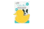 Canard de bain pour chien avec ventouse et picots en silicone, 13 x 10 cm – AFP Calm Paws - Bath Anti-anxiety Duck