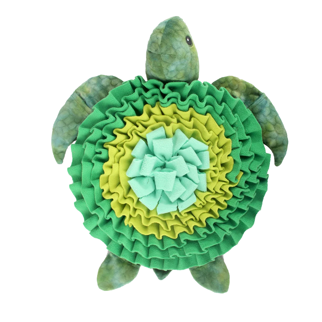 Tapis de fouille en polaire pour chien, tortue de mer – AFP Dig It - Treat Mat – Image 3