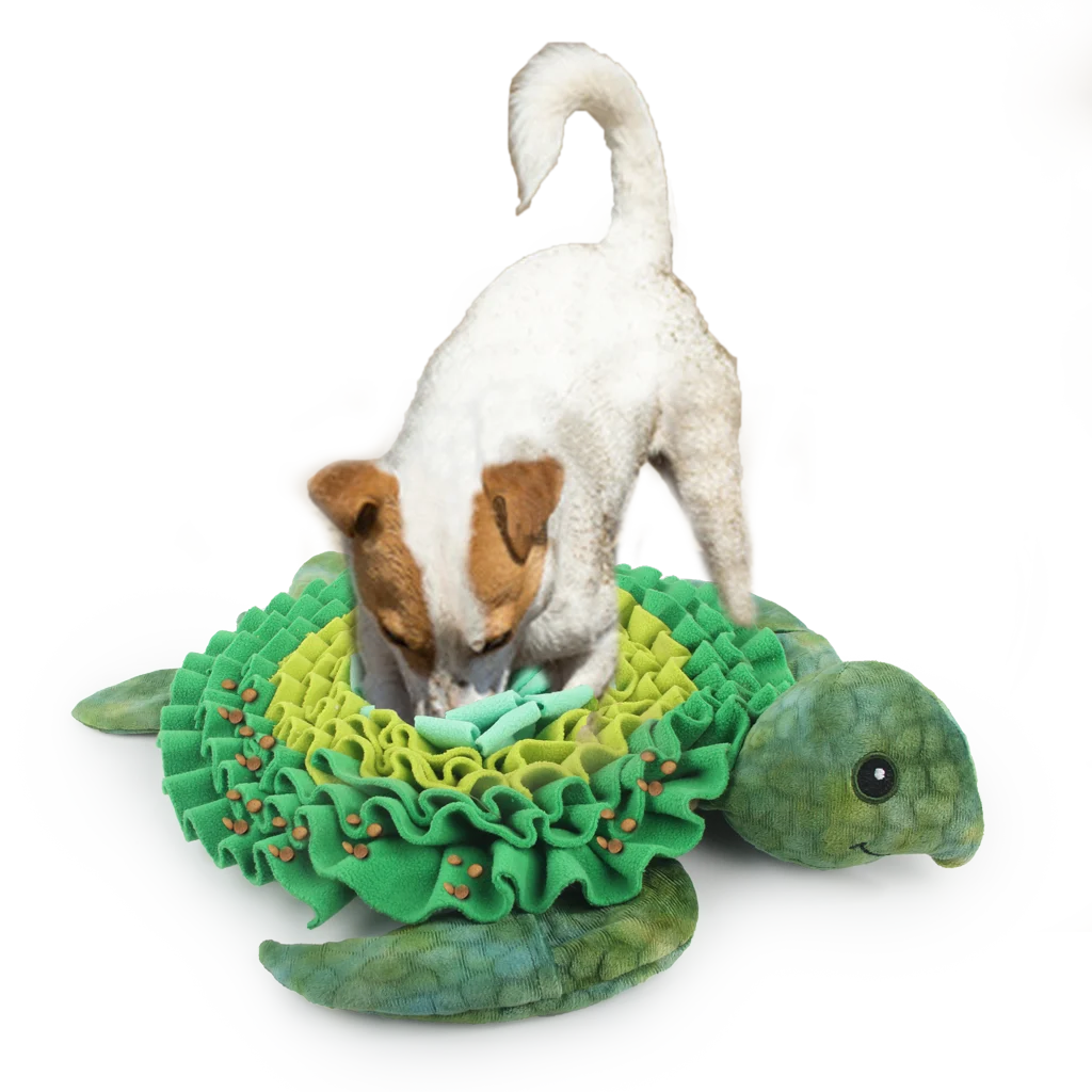 Tapis de fouille en polaire pour chien, tortue de mer – AFP Dig It - Treat Mat – Image 2