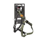 Harnais anti traction pour chien, déperlant, vert olive, taille XL, 70 à 100 cm – AFP Off Street