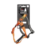 Harnais anti traction pour chien, déperlant, mandarine, taille L, 62 à 80 cm – AFP Off Street