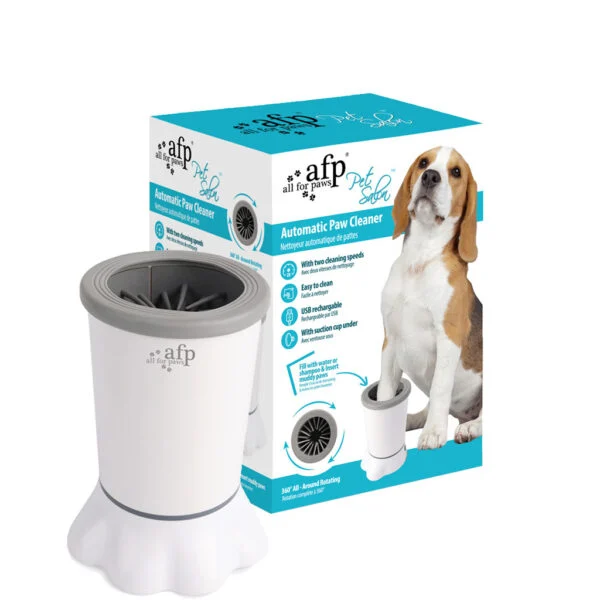 Nettoyeur de pattes automatique pour chiens à 2 vitesses – AFP Pet Salon Automatic Paw Cleaner